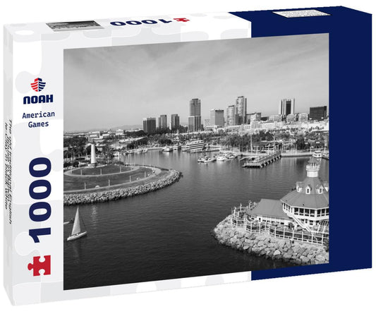 Noah Jigsaw Puzzle The old traditional English house in Barton-le-Clay in black white 1000 pieces