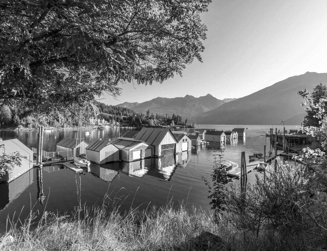 Noah Jigsaw Puzzle Lanusei town and comune in Sardinia in the Province of Nuoro, Italy in black white 1000 pieces