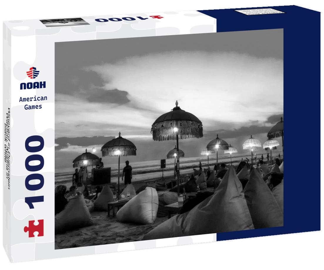 Noah Jigsaw Puzzle Wineyard in Duernstein, Wachau, Austria in black white 1000 pieces