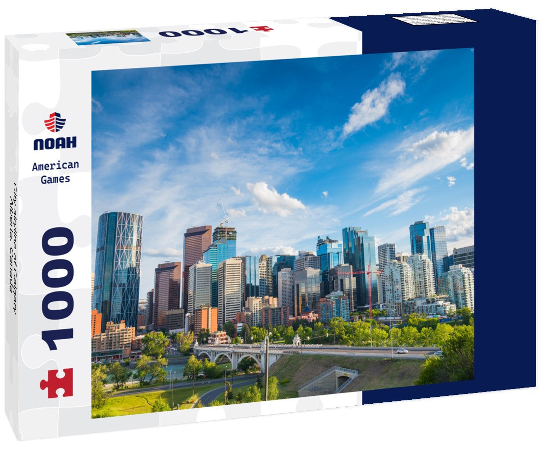 Noah Jigsaw Puzzle City skyline of Calgary, Alberta, Canada 1000 pieces
