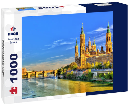 Noah Jigsaw Puzzle Basilica of Our Lady of the Pillar in Zaragoza, Spain 1000 pieces