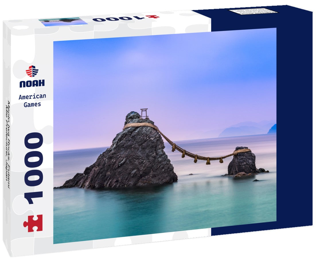 Noah Jigsaw Puzzle Meoto Iwa Rocks, Futami, Mie Prefecture, Japan 1000 pieces