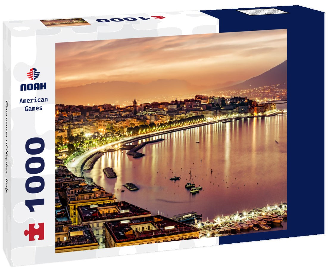 Noah Jigsaw Puzzle Panorama of Naples, Italy 1000 pieces