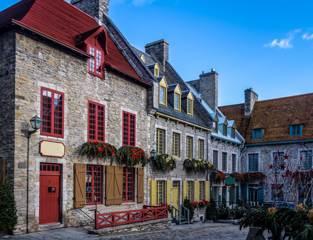 Noah Jigsaw Puzzle building Place Royale (Royal Plaza) - Quebec City, Quebec, Canada 1000 pieces