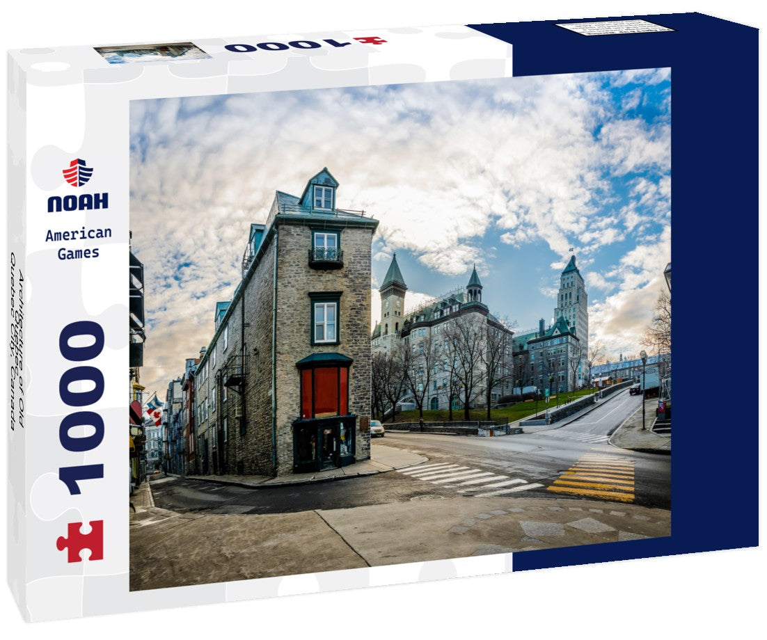 Noah Jigsaw Puzzle Architecture of Old Quebec - Quebec City, Canada 1000 pieces