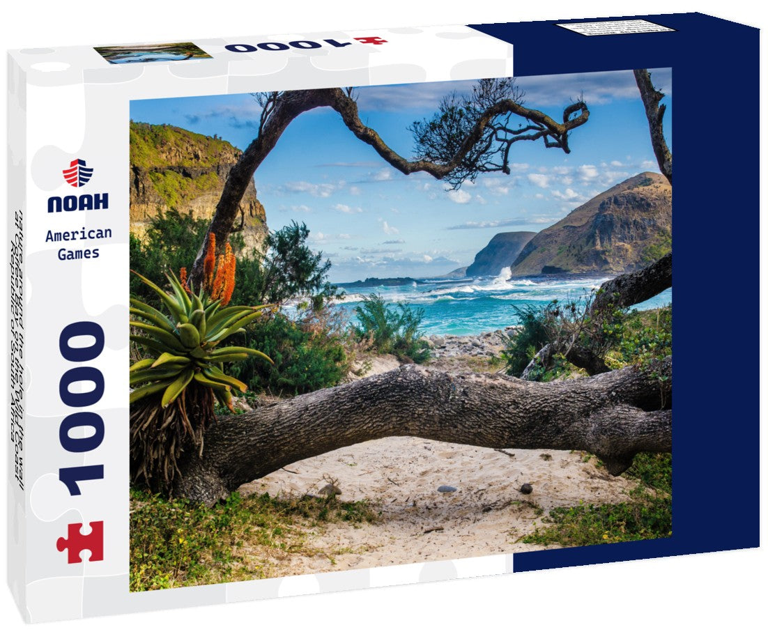 Noah Jigsaw Puzzle nature around the hole in the wall at Coffee Bay on the Wild Coast, Republic of South Africa 1000 pieces
