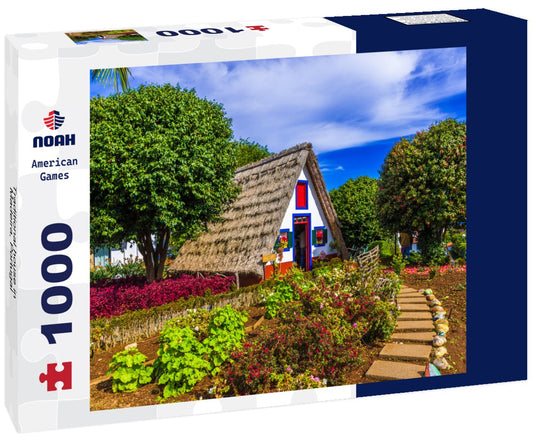 Noah Jigsaw Puzzle Traditional house in Madeira, Portugal 1000 pieces