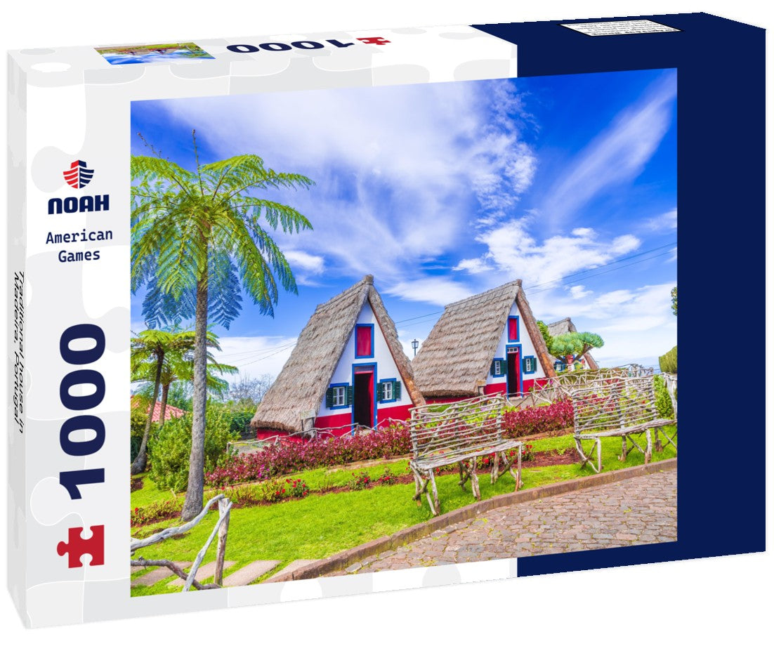 Noah Jigsaw Puzzle Traditional house in Madeira, Portugal 1000 pieces