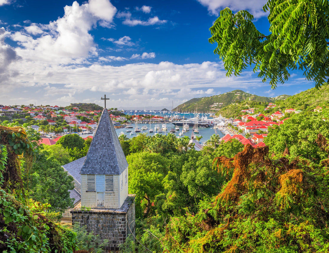 Noah Jigsaw Puzzle Gustavia, Saint Barthelemy, Caribbean view from the Anglican Church 1000 pieces