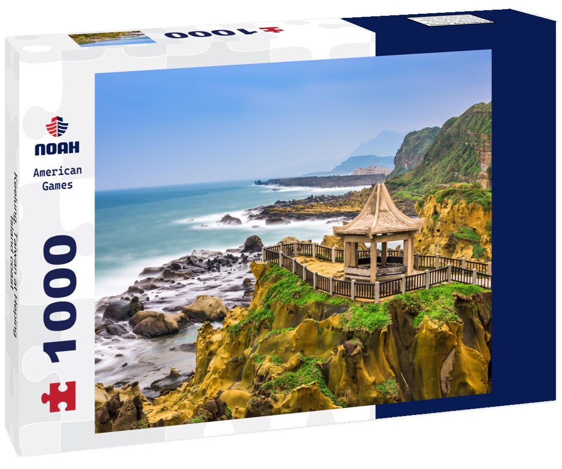 Noah Jigsaw Puzzle Keelung, Taiwan at Heping Island coast 1000 pieces