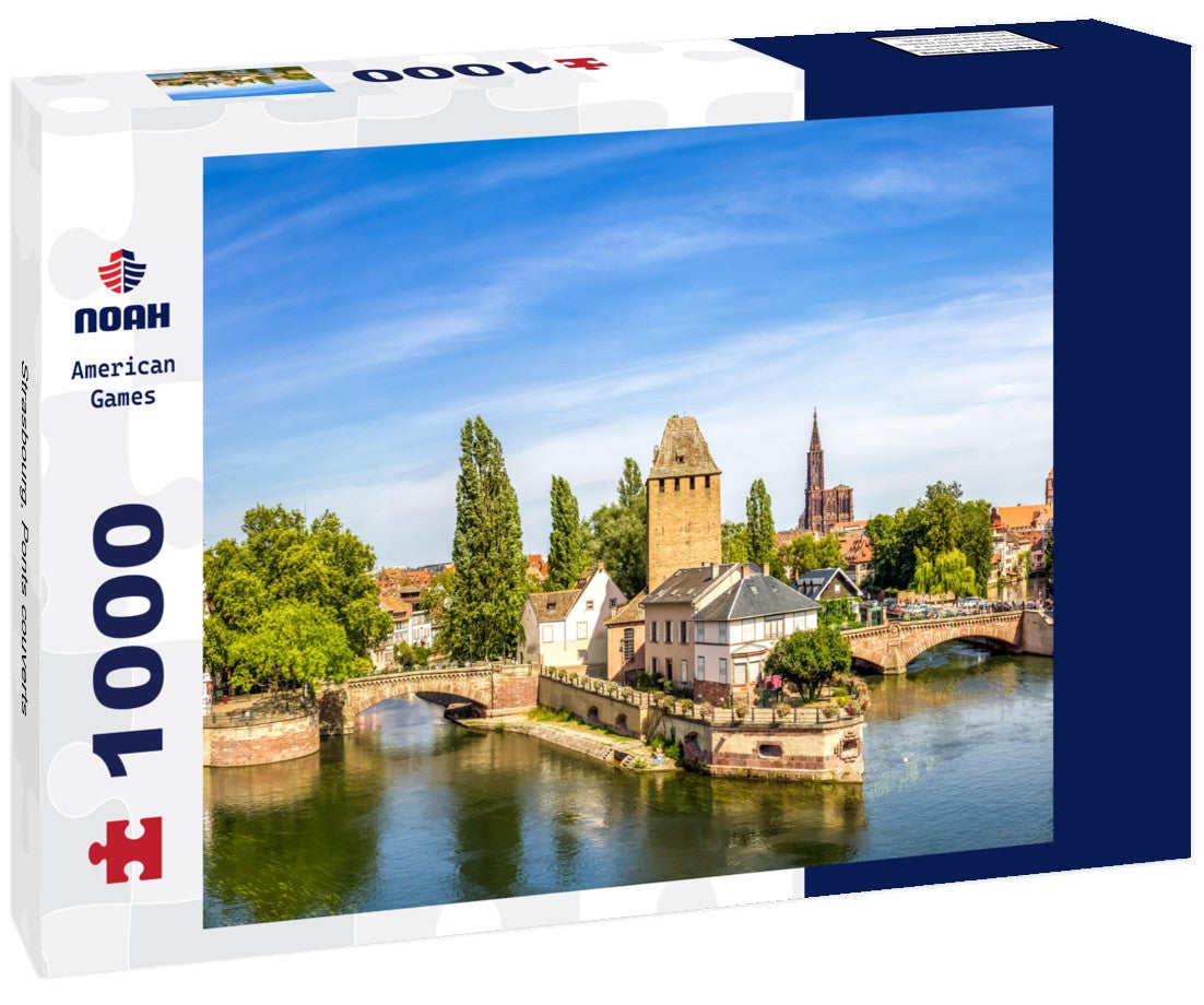 Noah Jigsaw Puzzle Strasbourg, Ponts couverts 1000 pieces