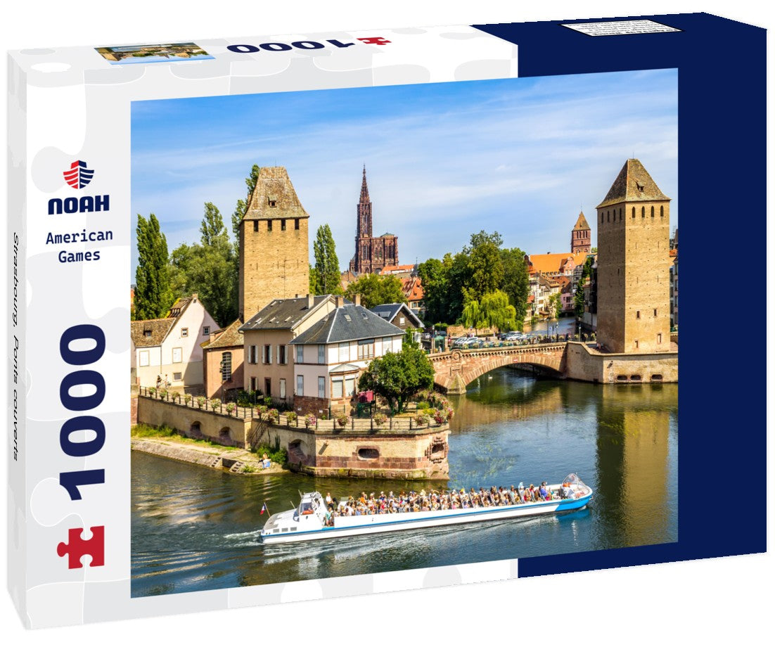 Noah Jigsaw Puzzle Strasbourg, Ponts couverts 1000 pieces
