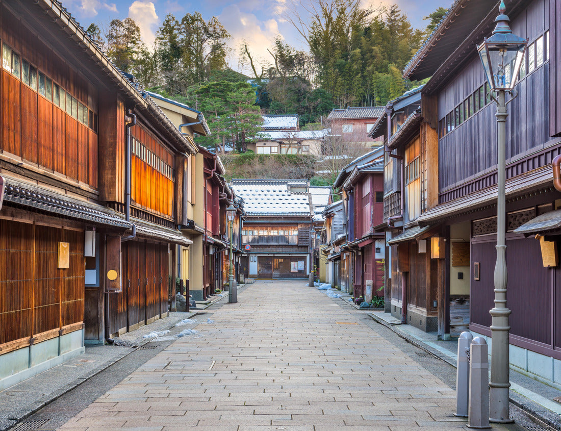 Noah Jigsaw Puzzle Kanazawa, Japan street scene at Higashichaya district 1000 pieces