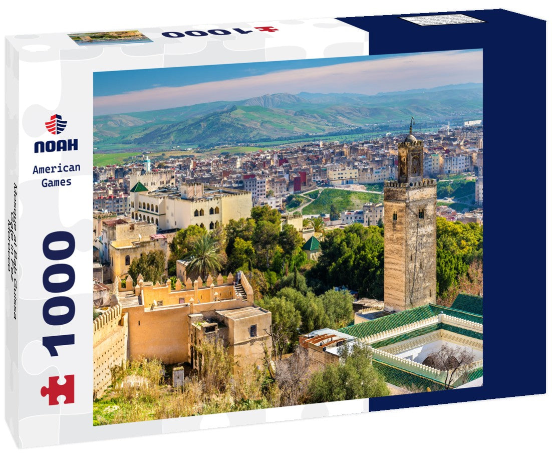 Noah Jigsaw Puzzle Mosque at Bab Guissa Gate in Fez - Morocco 1000 pieces