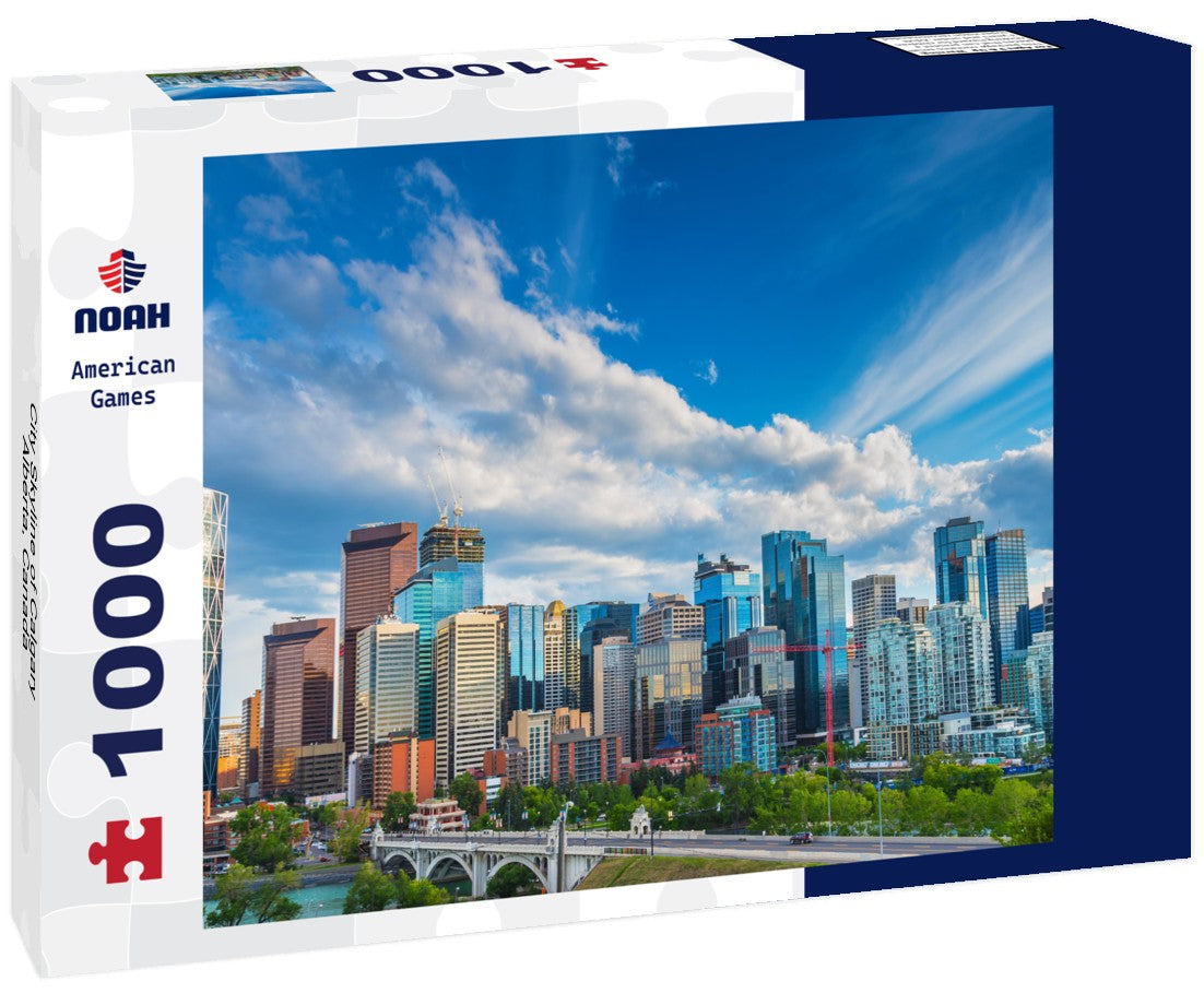 Noah Jigsaw Puzzle City Skyline of Calgary, Alberta, Canada 1000 pieces