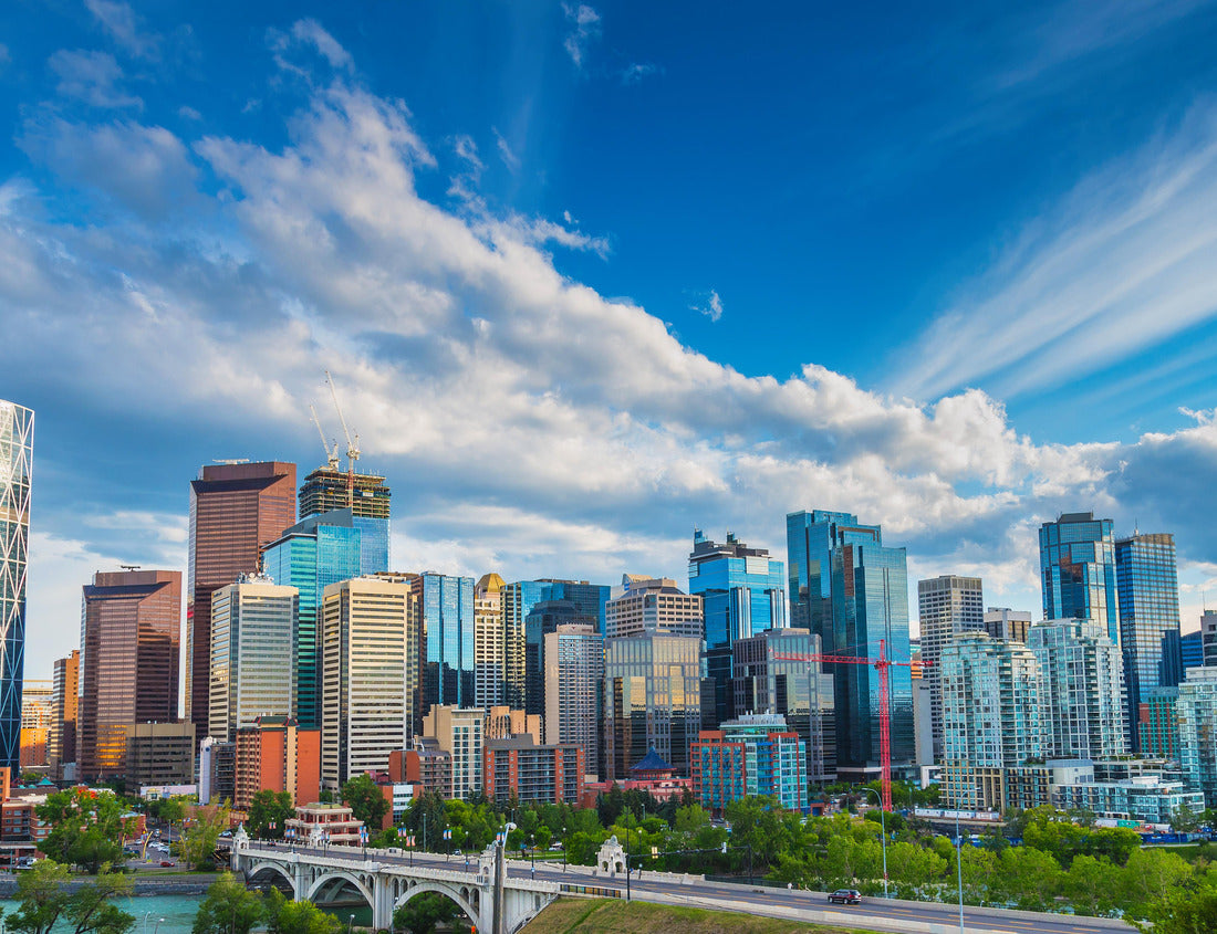 Noah Jigsaw Puzzle City Skyline of Calgary, Alberta, Canada 1000 pieces