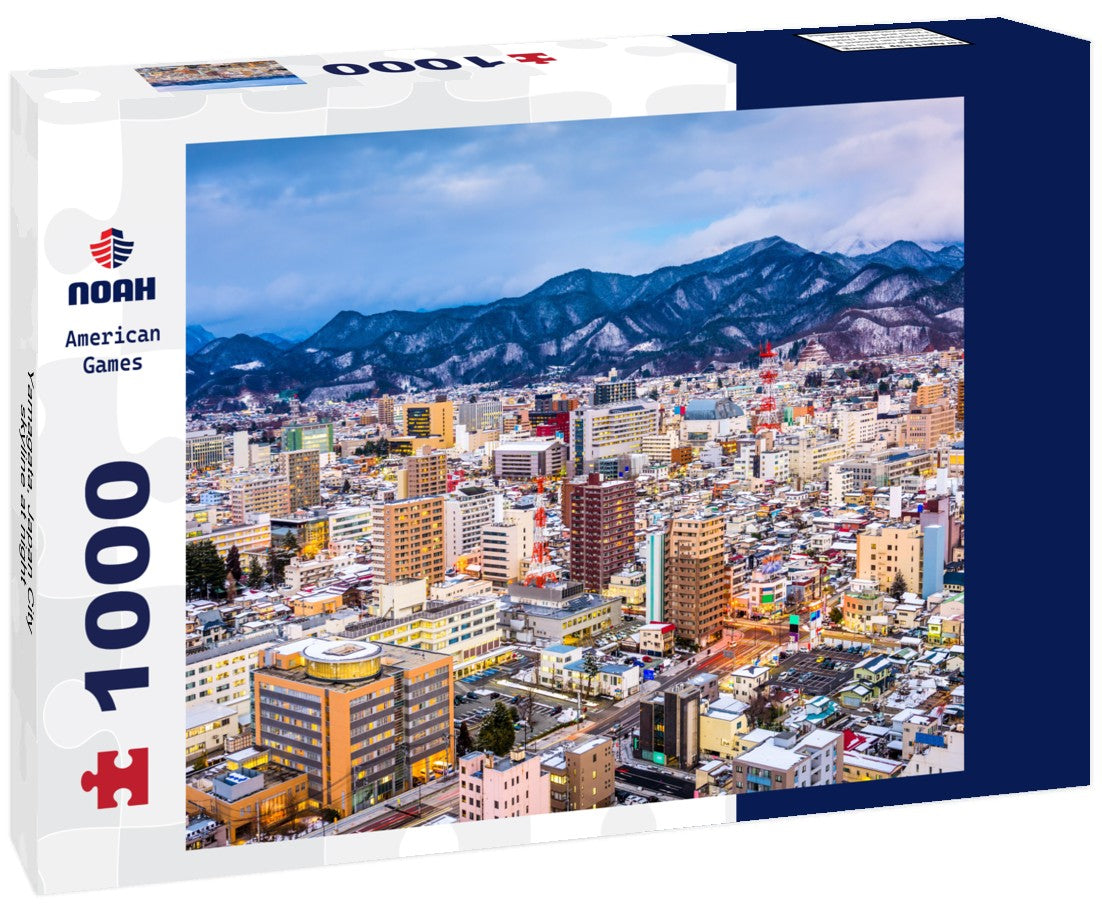 Noah Jigsaw Puzzle Yamagata, Japan City skyline at night 1000 pieces