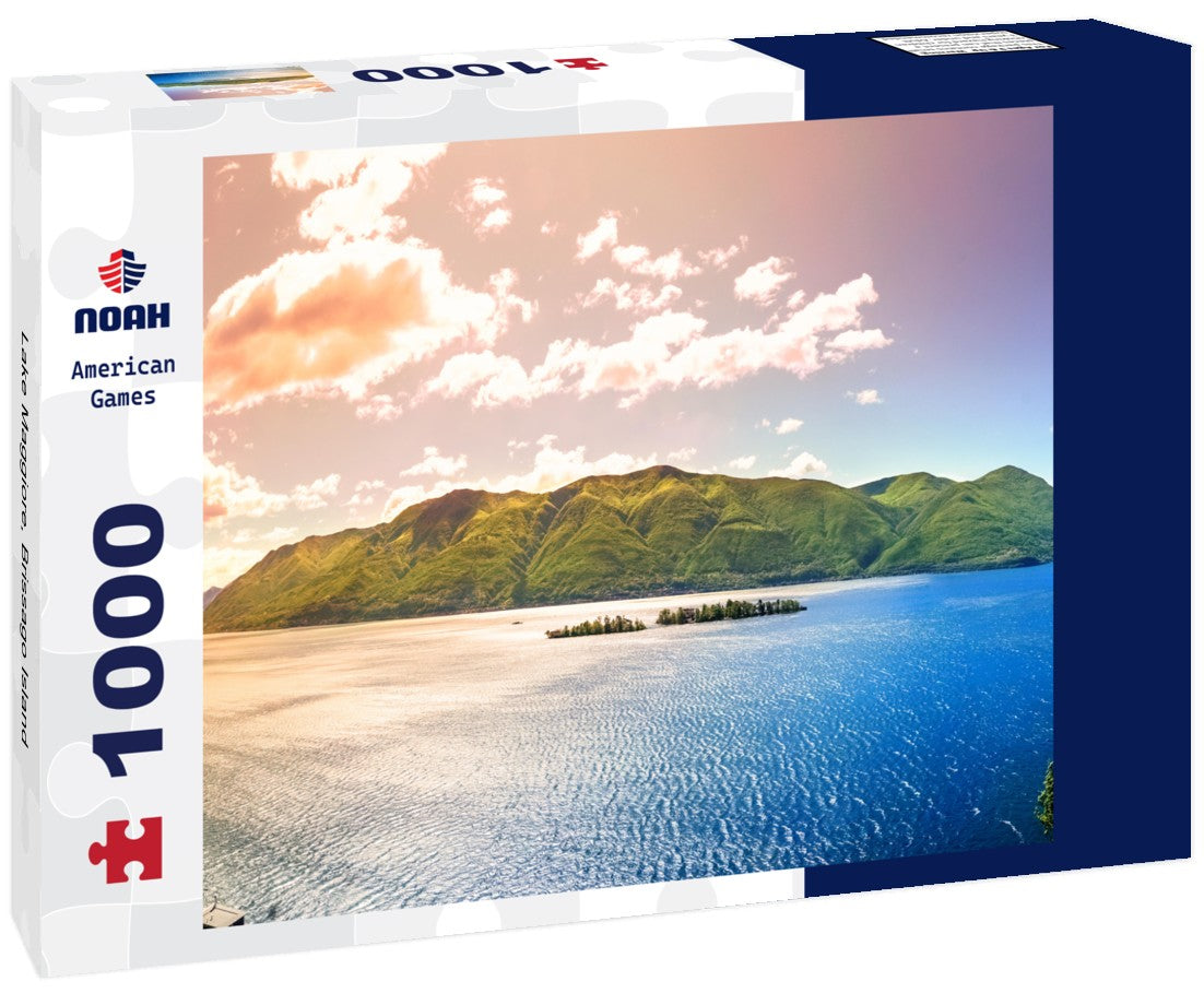 Noah Jigsaw Puzzle Lake Maggiore, Brissago Island 1000 pieces