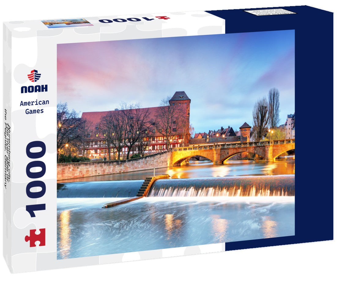 Noah Jigsaw Puzzle Nuremberg city - The river side of the Pegnitz, Germany 1000 pieces
