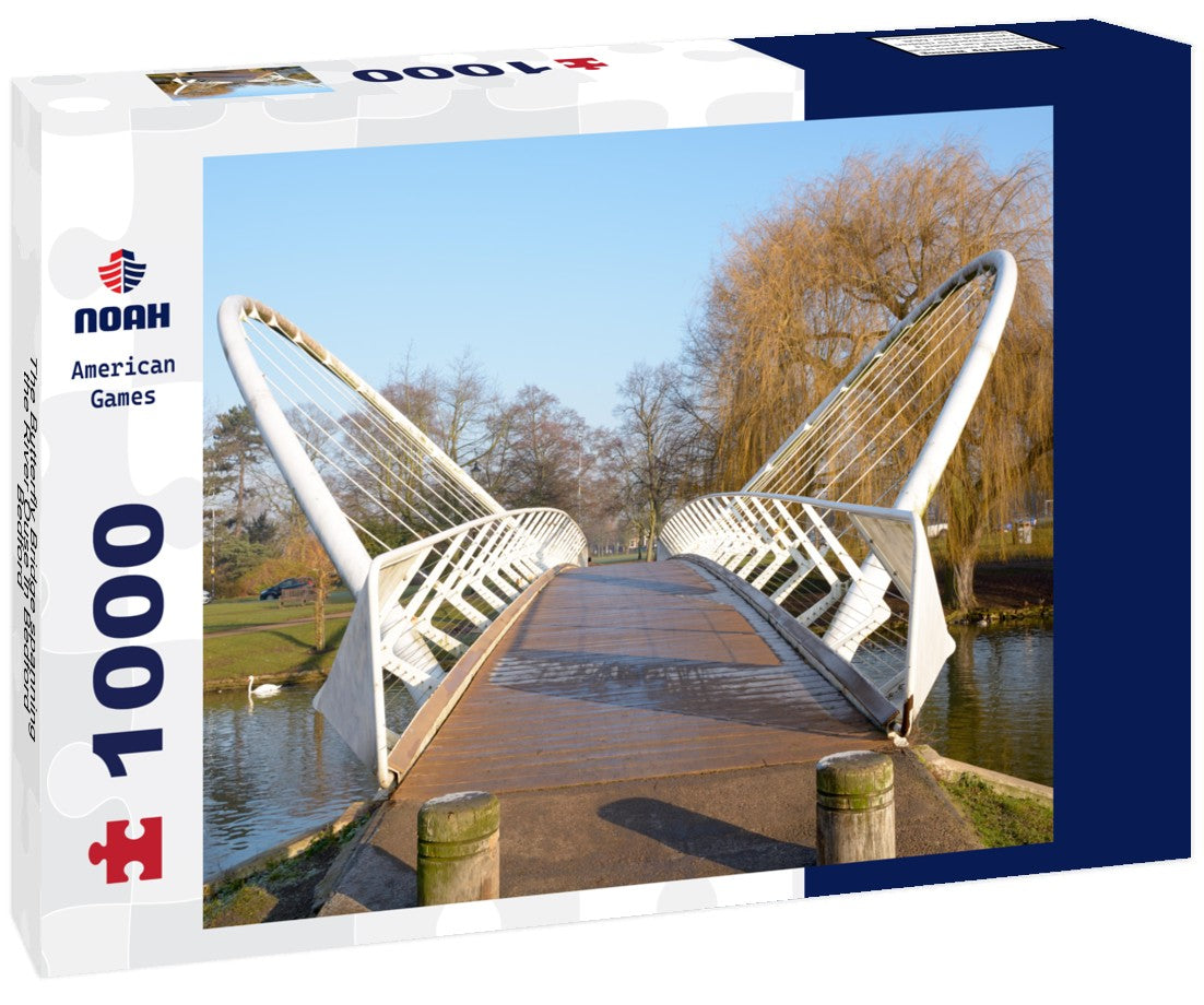 Noah Jigsaw Puzzle The Butterfly Bridge spanning the River Ouse in Bedford, Bedford 1000 pieces