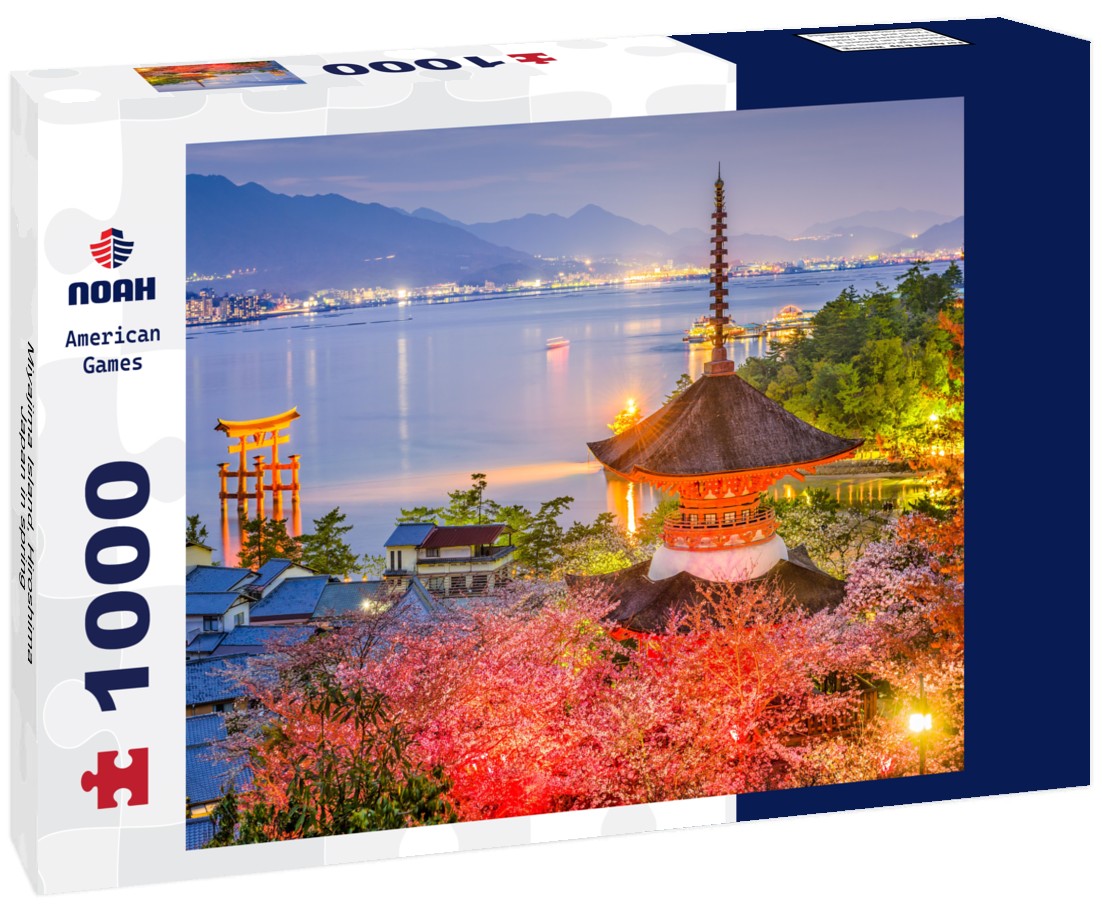 Noah Jigsaw Puzzle Miyajima Island, Hiroshima, Japan in spring 1000 pieces