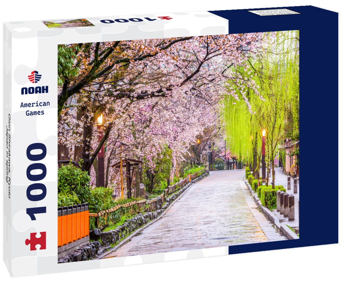 Noah Jigsaw Puzzle Gion Shirakawa, Kyoto, Japan in spring 1000 pieces
