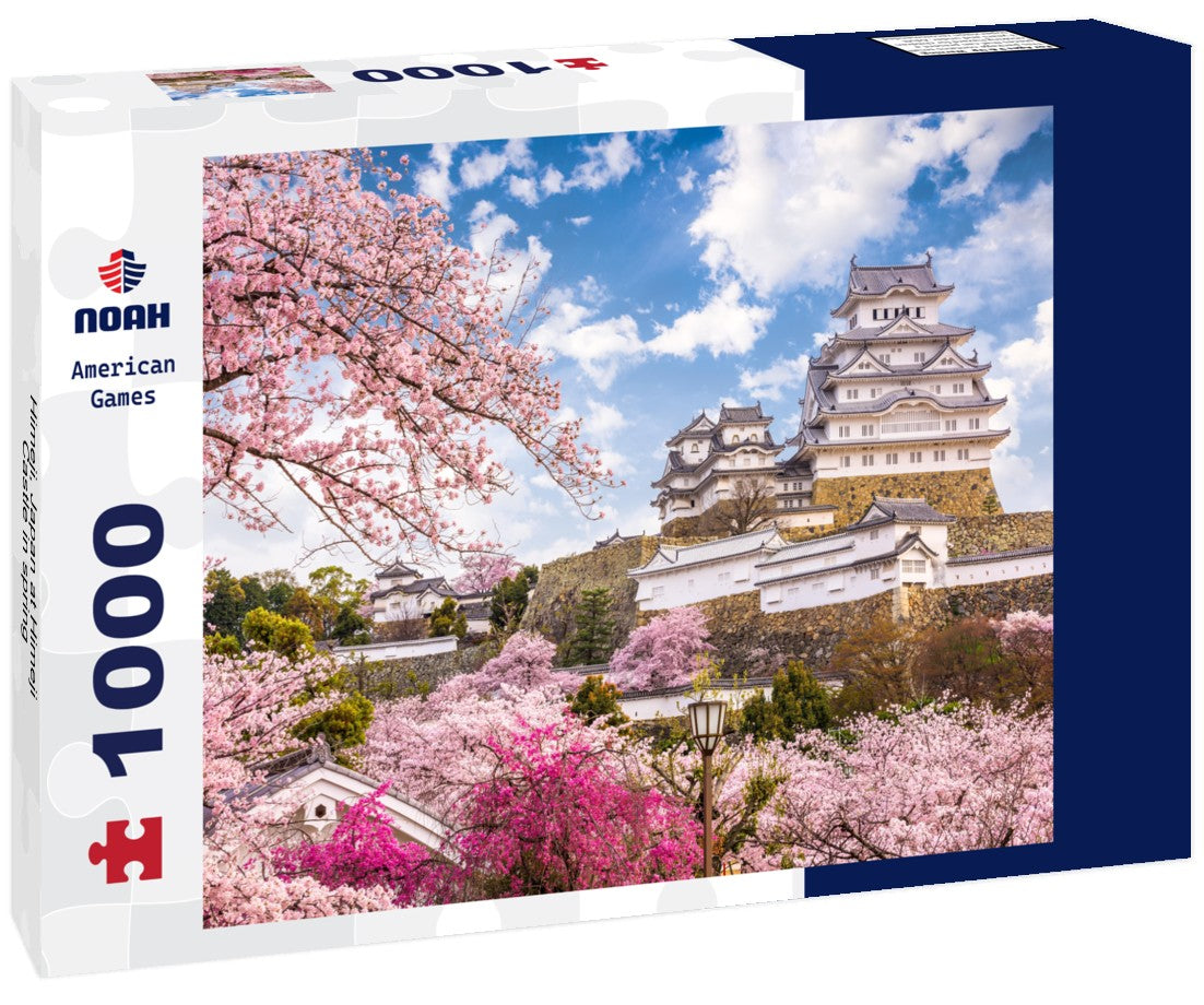Noah Jigsaw Puzzle Himeji, Japan at Himeji Castle in spring 1000 pieces