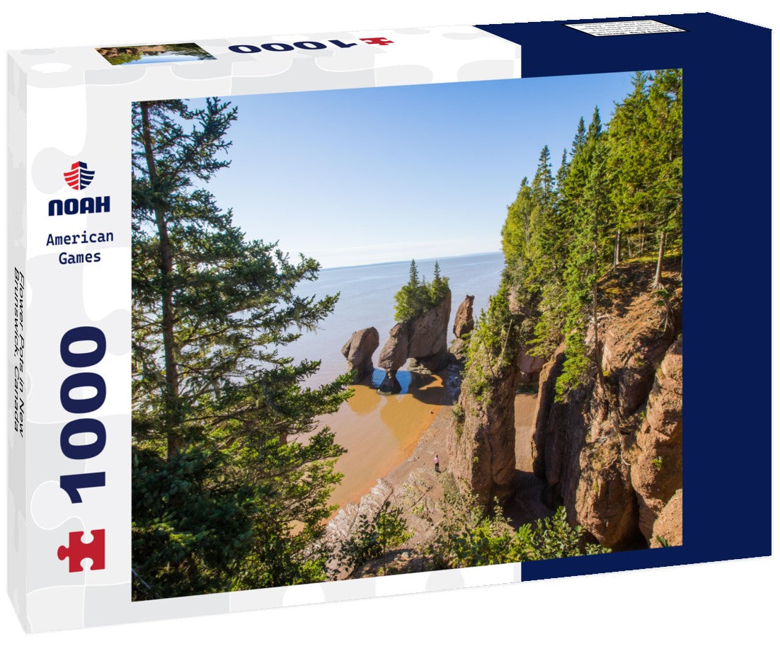 Noah Jigsaw Puzzle Flower Pots in New Brunswick, Canada 1000 pieces