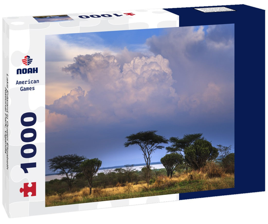 Noah Jigsaw Puzzle Lake Edward in Queen Elizabeth National Park, Uganda 1000 pieces