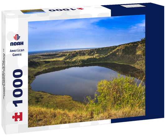 Noah Jigsaw Puzzle Explosion Craters lakes in Queen Elizabeth National Park, Uganda 1000 pieces