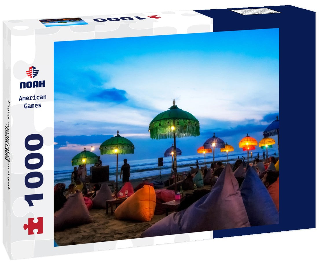 Noah Jigsaw Puzzle Enjoy sunset at Seminyak (Kuta) Bali - Indonesia 1000 pieces