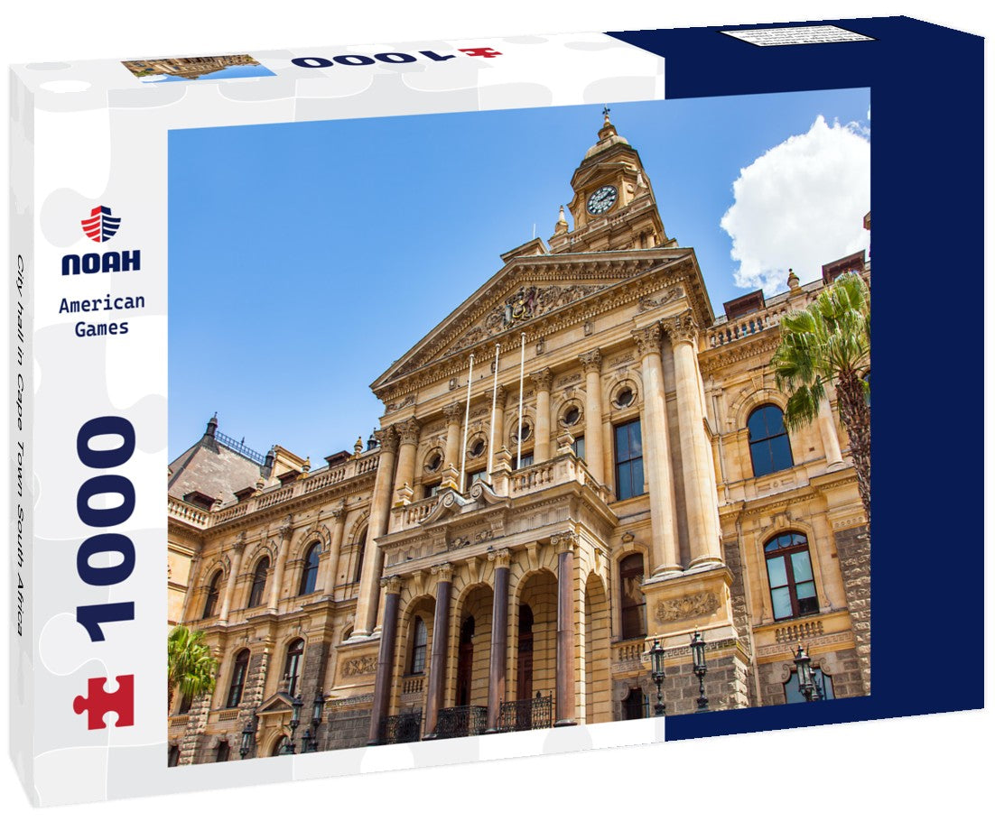 Noah Jigsaw Puzzle City hall in Cape Town South Africa 1000 pieces