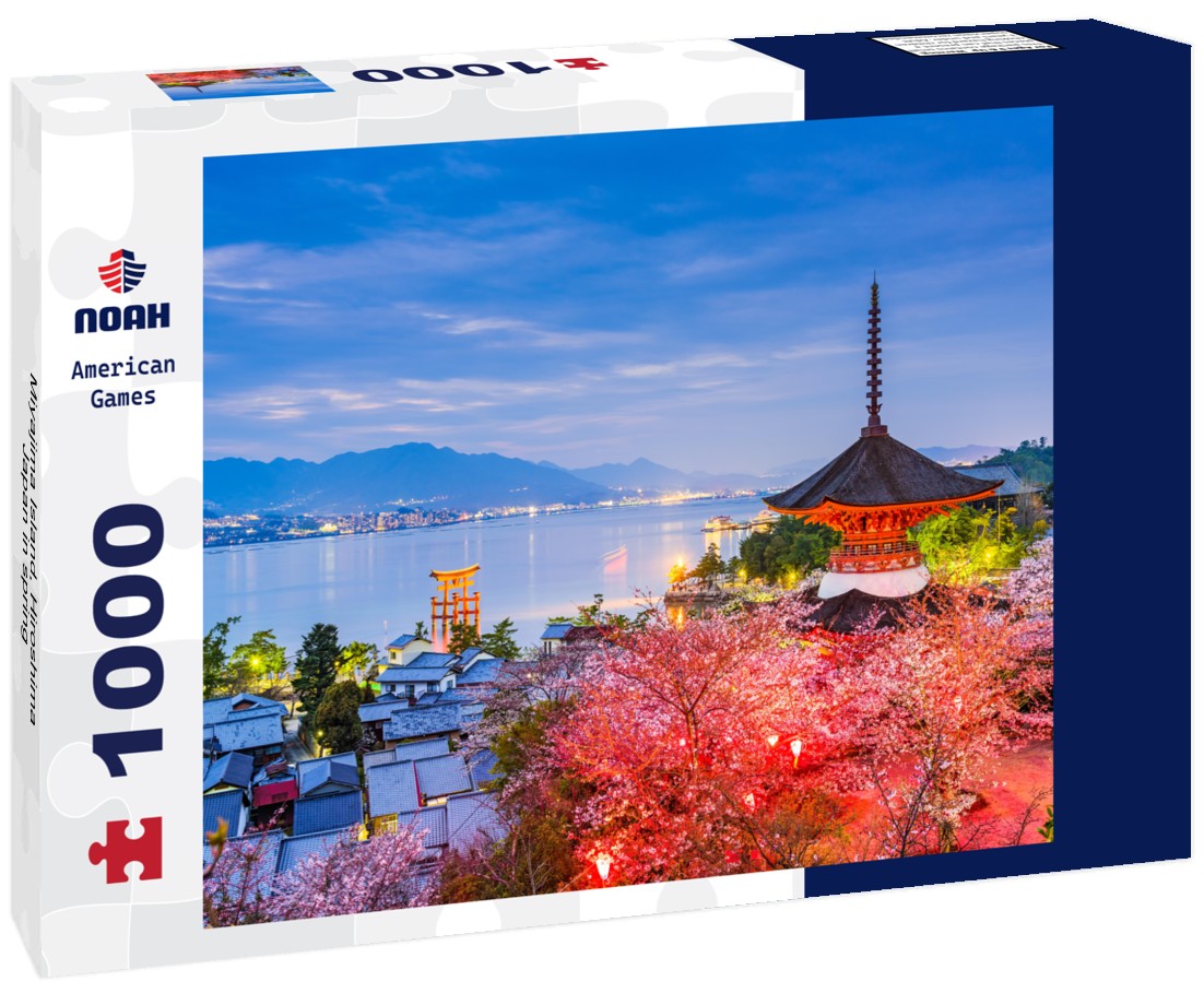 Noah Jigsaw Puzzle Miyajima Island, Hiroshima, Japan in spring 1000 pieces