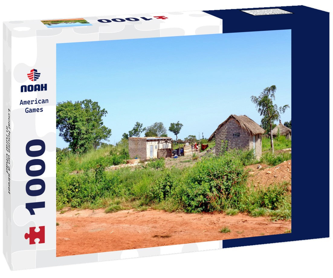 Noah Jigsaw Puzzle Local house on a street in rural Chad 1000 pieces