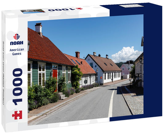 Noah Jigsaw Puzzle Small town street (Båstad, Sweden) 1000 pieces