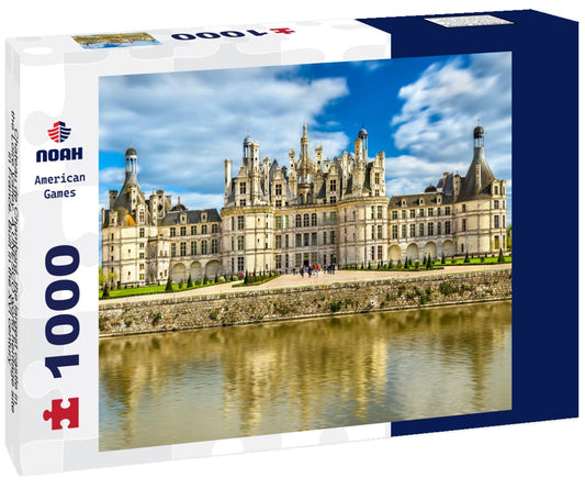 Noah Jigsaw Puzzle Chateau de Chambord, the largest castle in the Loire Valley. A UNESCO world heritage site in France. Built in the XVI century, it is now a property of the French state 1000 pieces