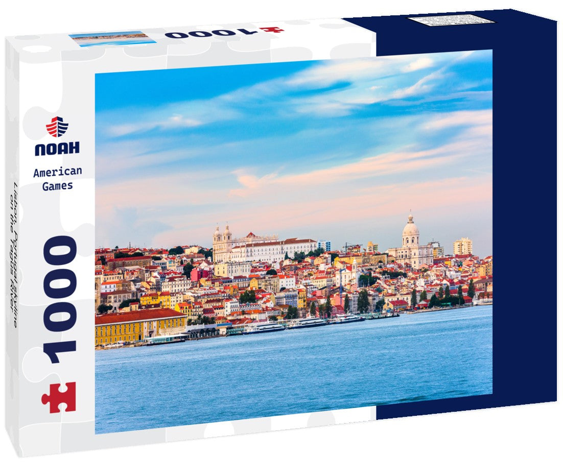 Noah Jigsaw Puzzle Lisbon, Portugal skyline on the Tagus River 1000 pieces