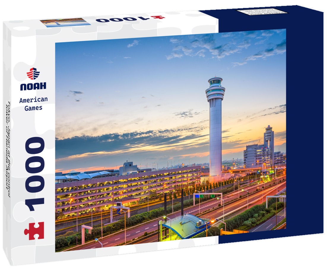 Noah Jigsaw Puzzle Tokyo, Japan at the control tower of Haneda Airport 1000 pieces