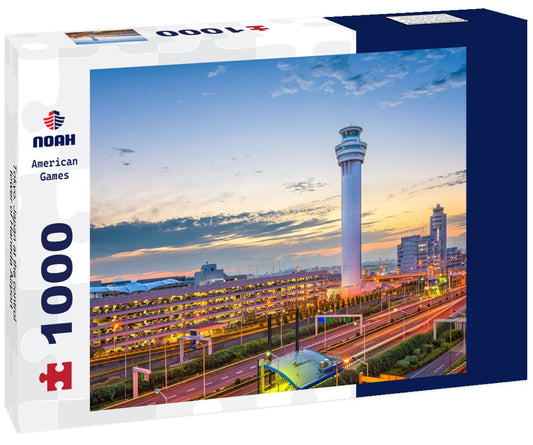 Noah Jigsaw Puzzle Tokyo, Japan at the control tower of Haneda Airport 1000 pieces
