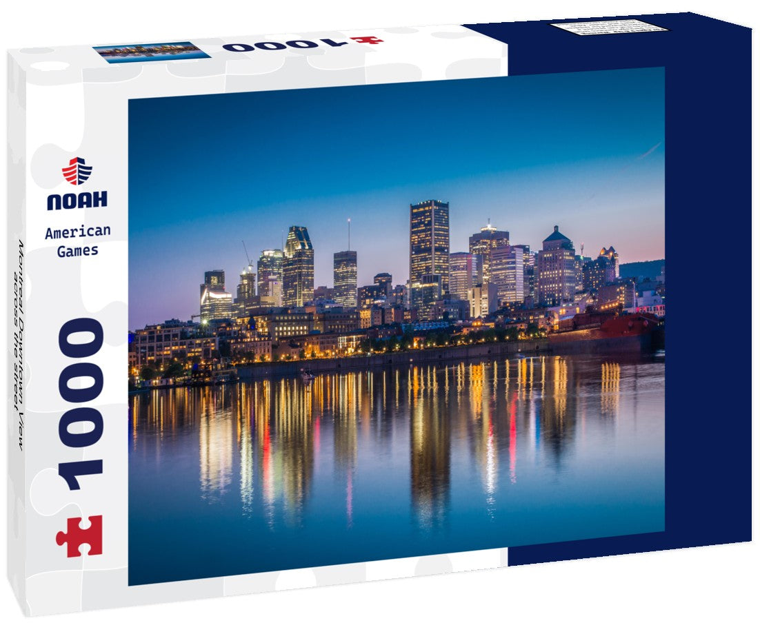Noah Jigsaw Puzzle Montreal Downtown View across the street 1000 pieces