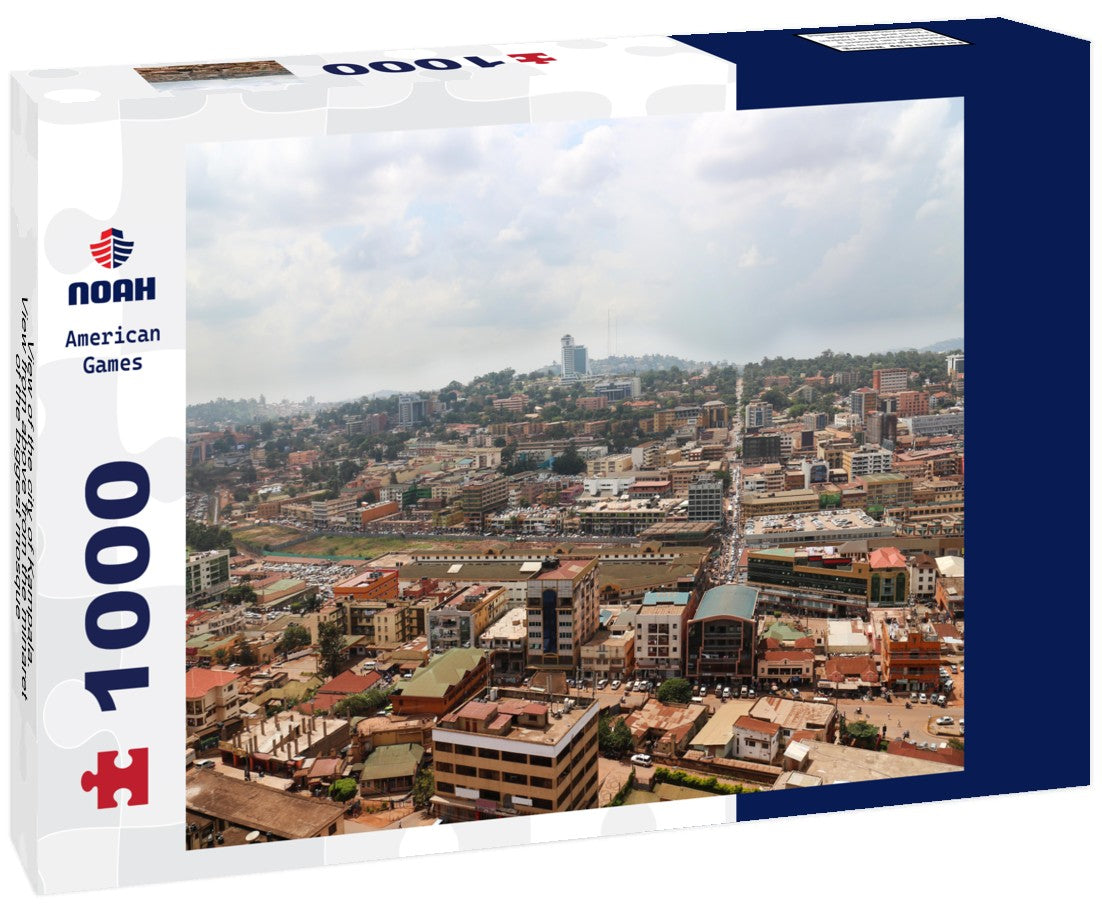 Noah Jigsaw Puzzle View of the city of Kampala. View from above from the minaret of the biggest mosque 1000 pieces