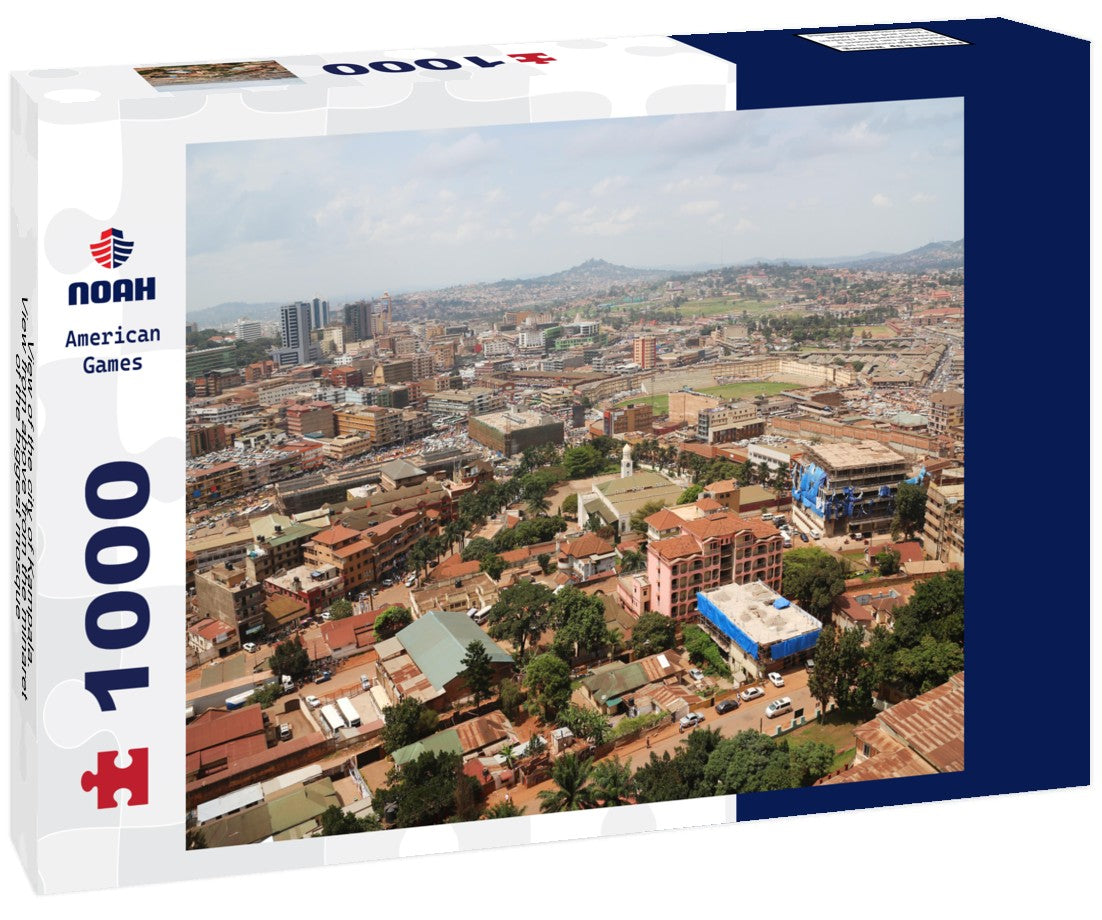 Noah Jigsaw Puzzle View of the city of Kampala. View from above from the minaret of the biggest mosque 1000 pieces