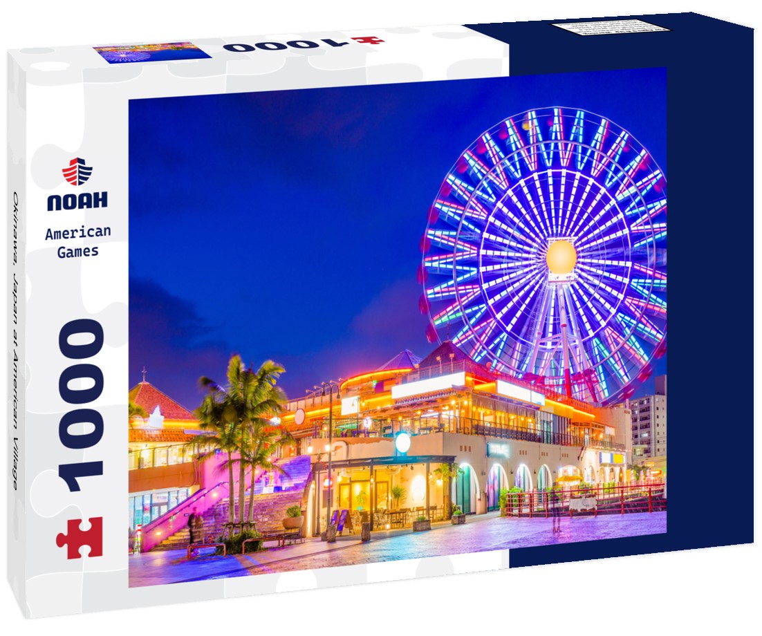 Noah Jigsaw Puzzle Okinawa, Japan at American Village 1000 pieces