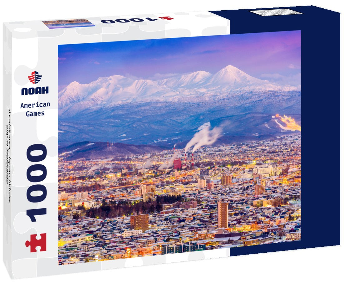 Noah Jigsaw Puzzle Asahikawa, Japan Winter city in Hokkaido 1000 pieces
