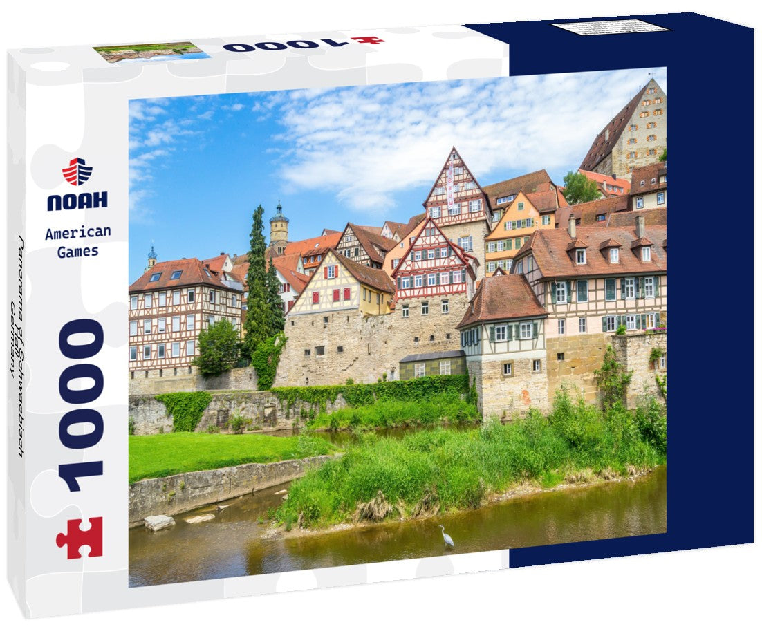 Noah Jigsaw Puzzle Panorama of Schwaebisch Hall - Germany 1000 pieces
