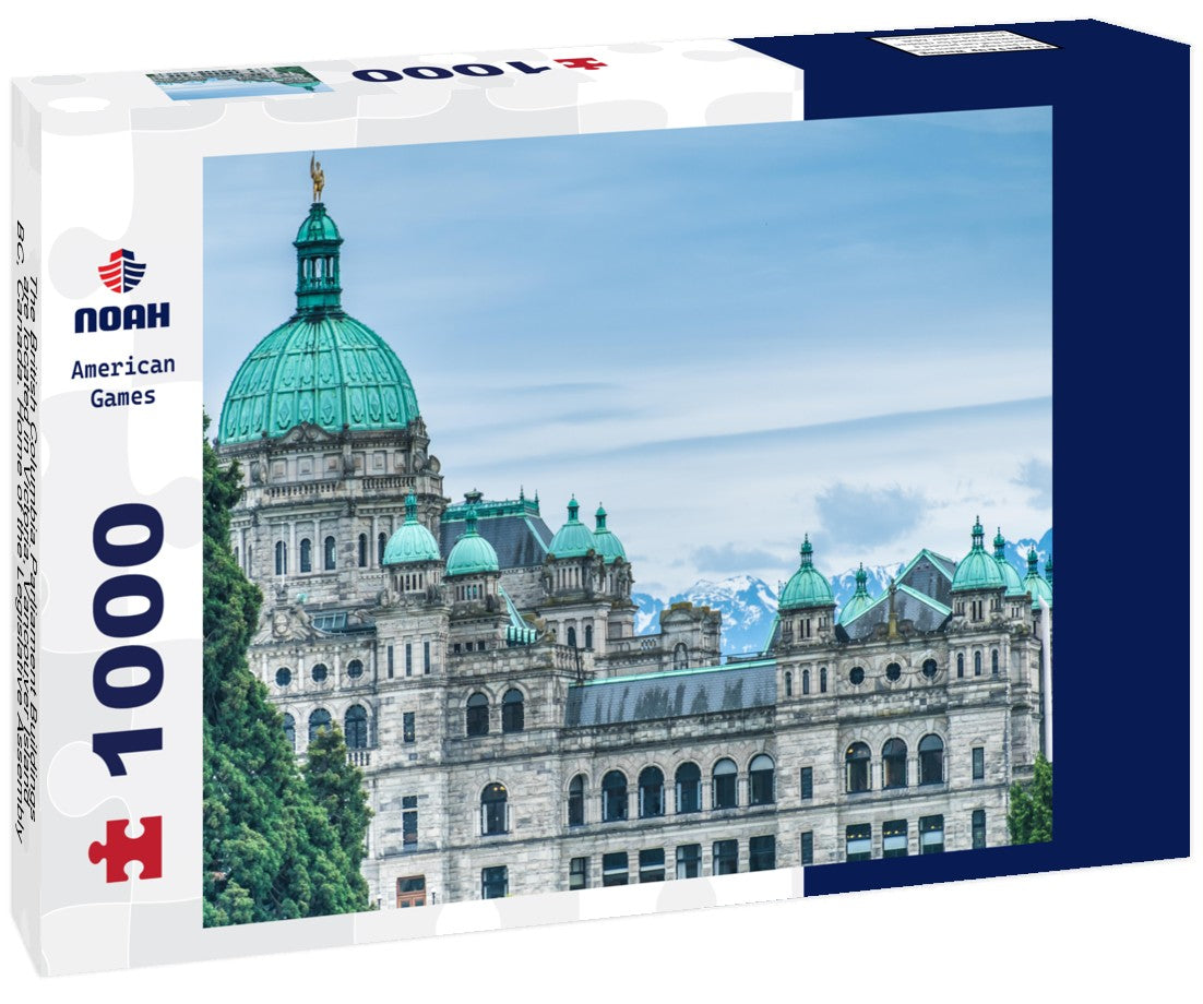 Noah Jigsaw Puzzle The British Columbia Parliament Buildings are located in Victoria, Vancouver Island, BC, Canada. Home of the Legislative Assembly of British Columbia 1000 pieces