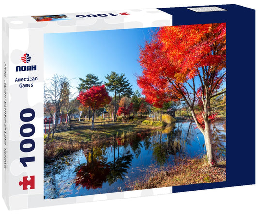 Noah Jigsaw Puzzle Akita, Japan: Symbol of Lake Tazawa 1000 pieces