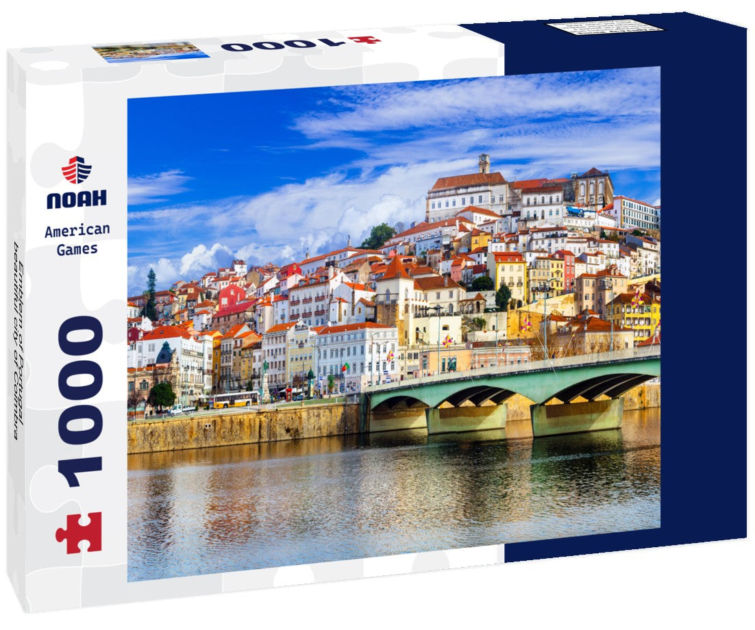 Noah Jigsaw Puzzle Emblem of Portugal - beautiful city of Coimbra 1000 pieces