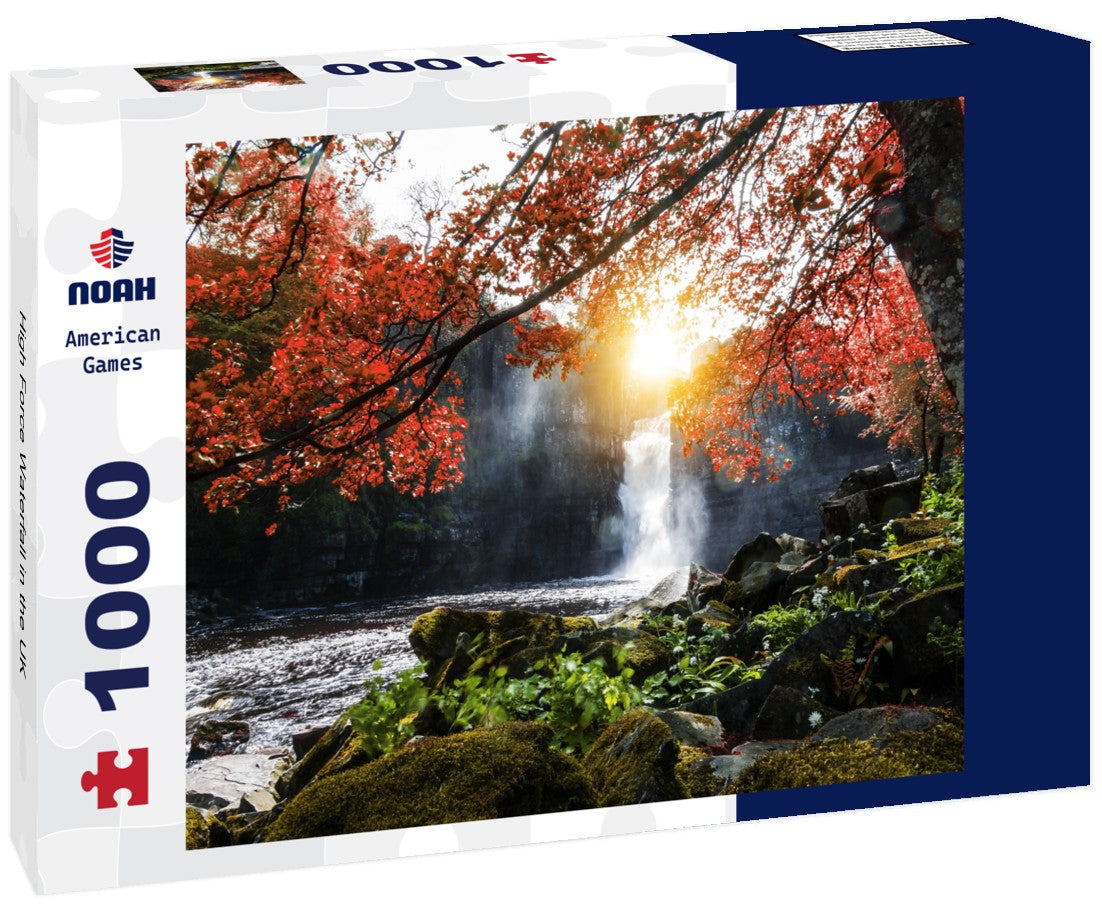 Noah Jigsaw Puzzle High Force Waterfall in the UK 1000 pieces
