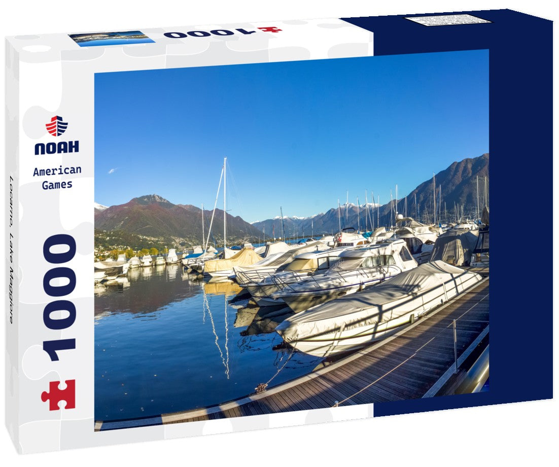 Noah Jigsaw Puzzle Locarno, Lake Maggiore 1000 pieces